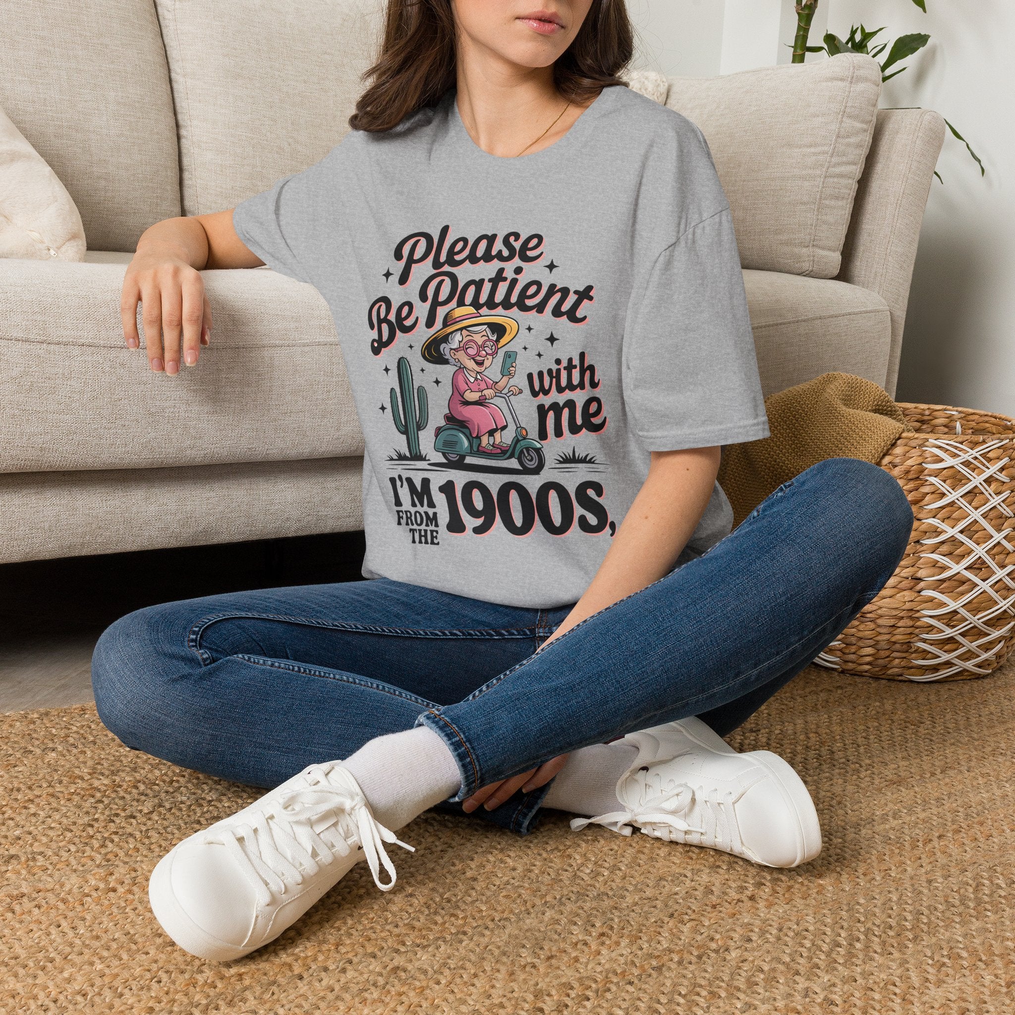 T-Shirt — "Please Be Patient With Me, I'm From The 1900s" Vintage Nurse Tee