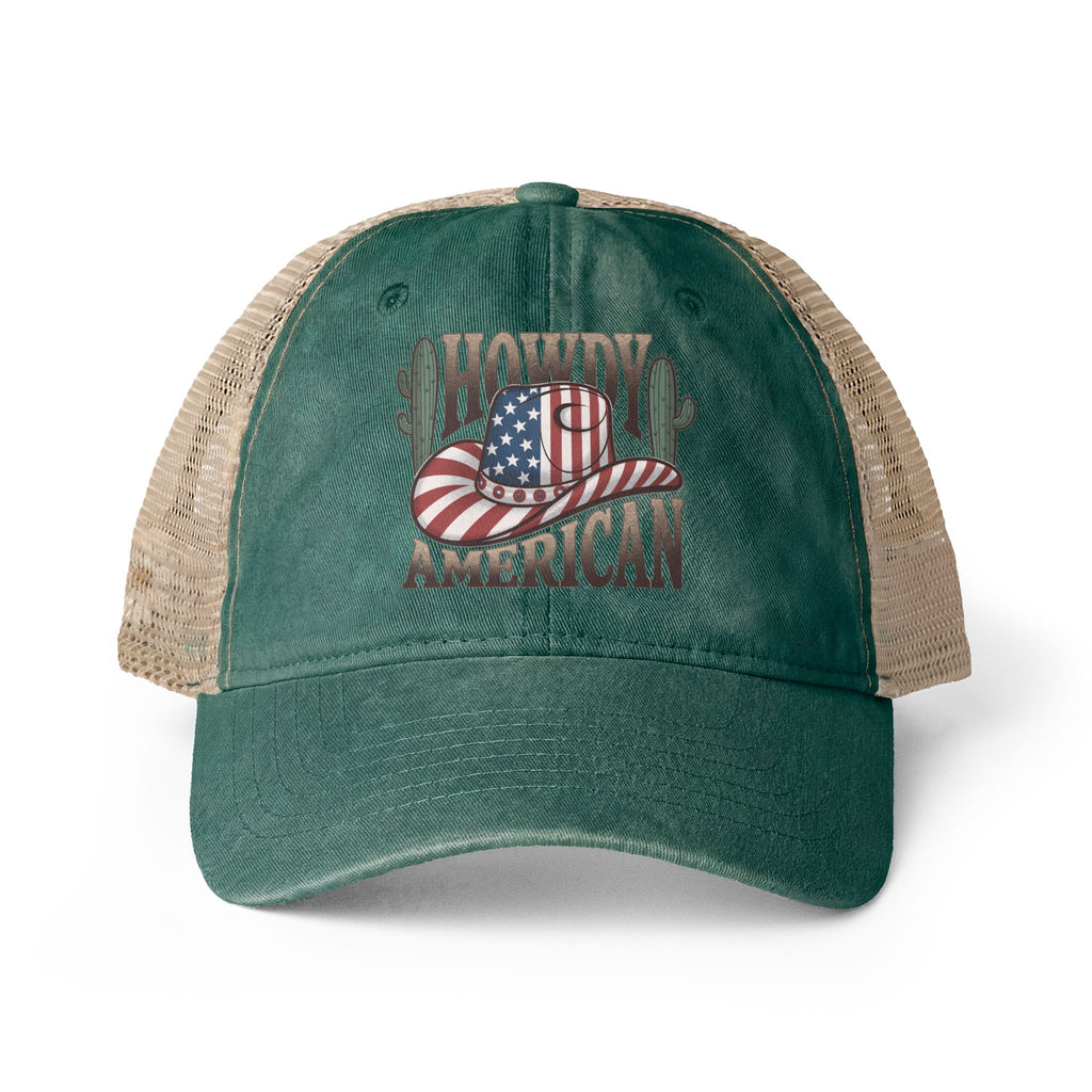Women's Washed Mesh-Back Cap
