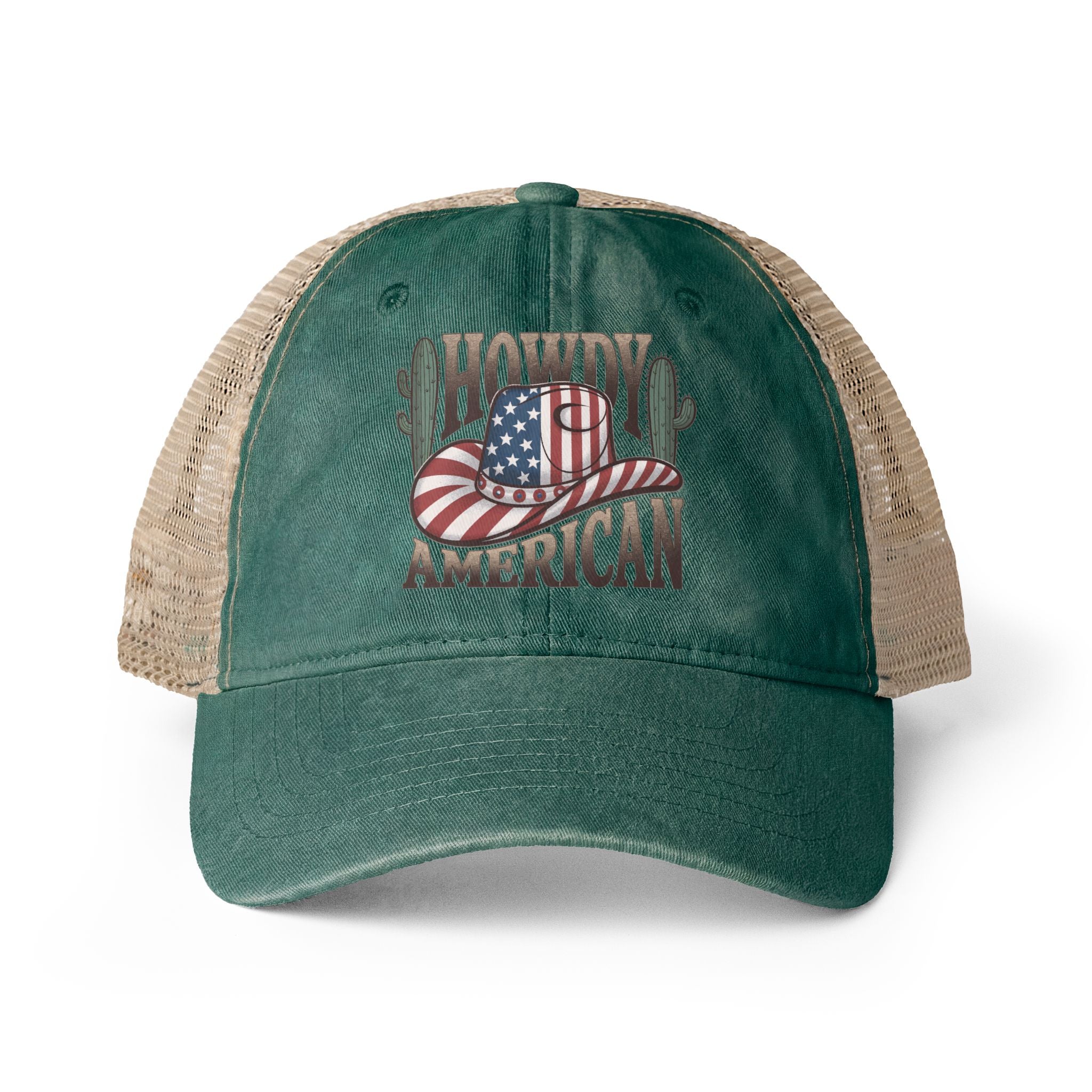 Women's Washed Mesh-Back Cap