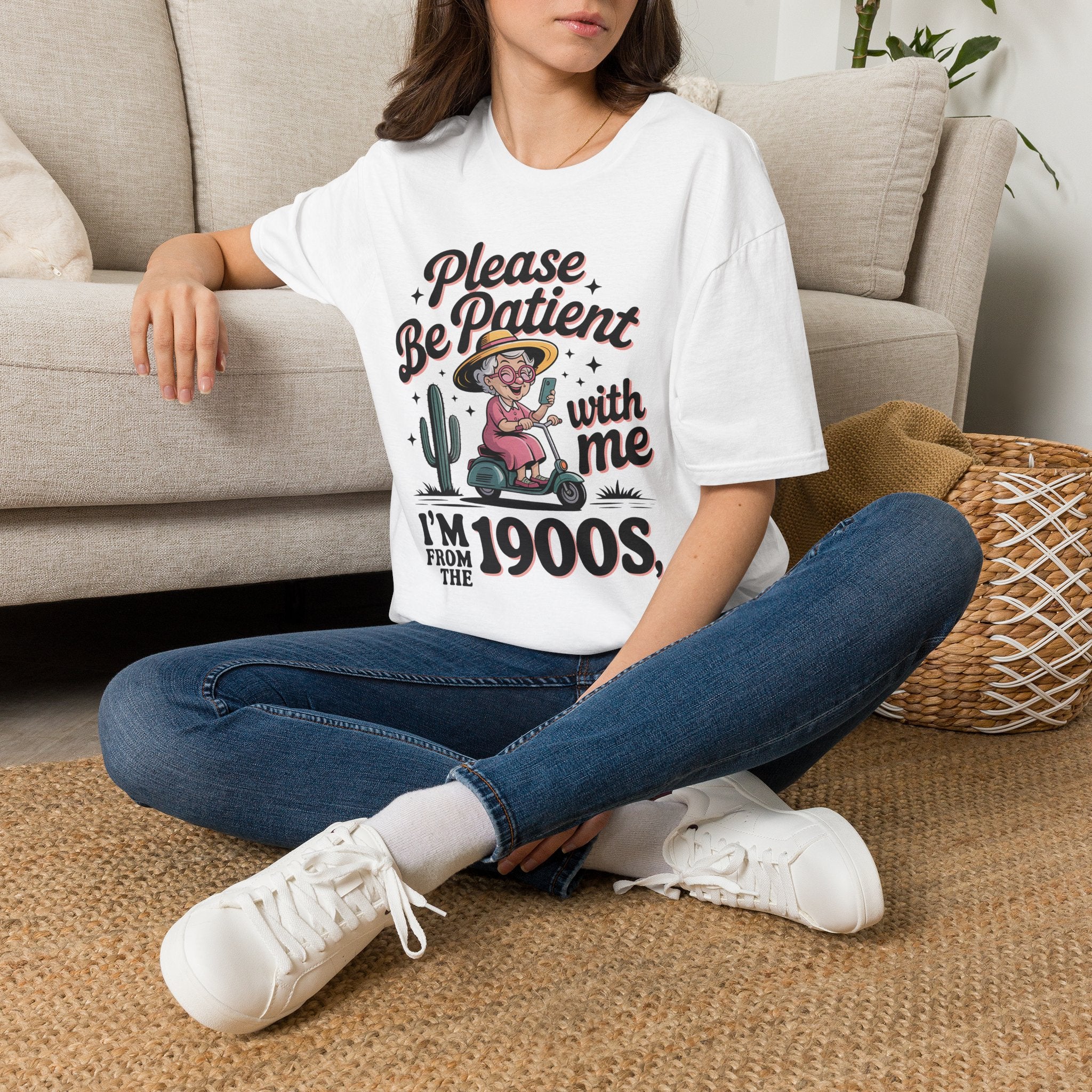T-Shirt — "Please Be Patient With Me, I'm From The 1900s" Vintage Nurse Tee