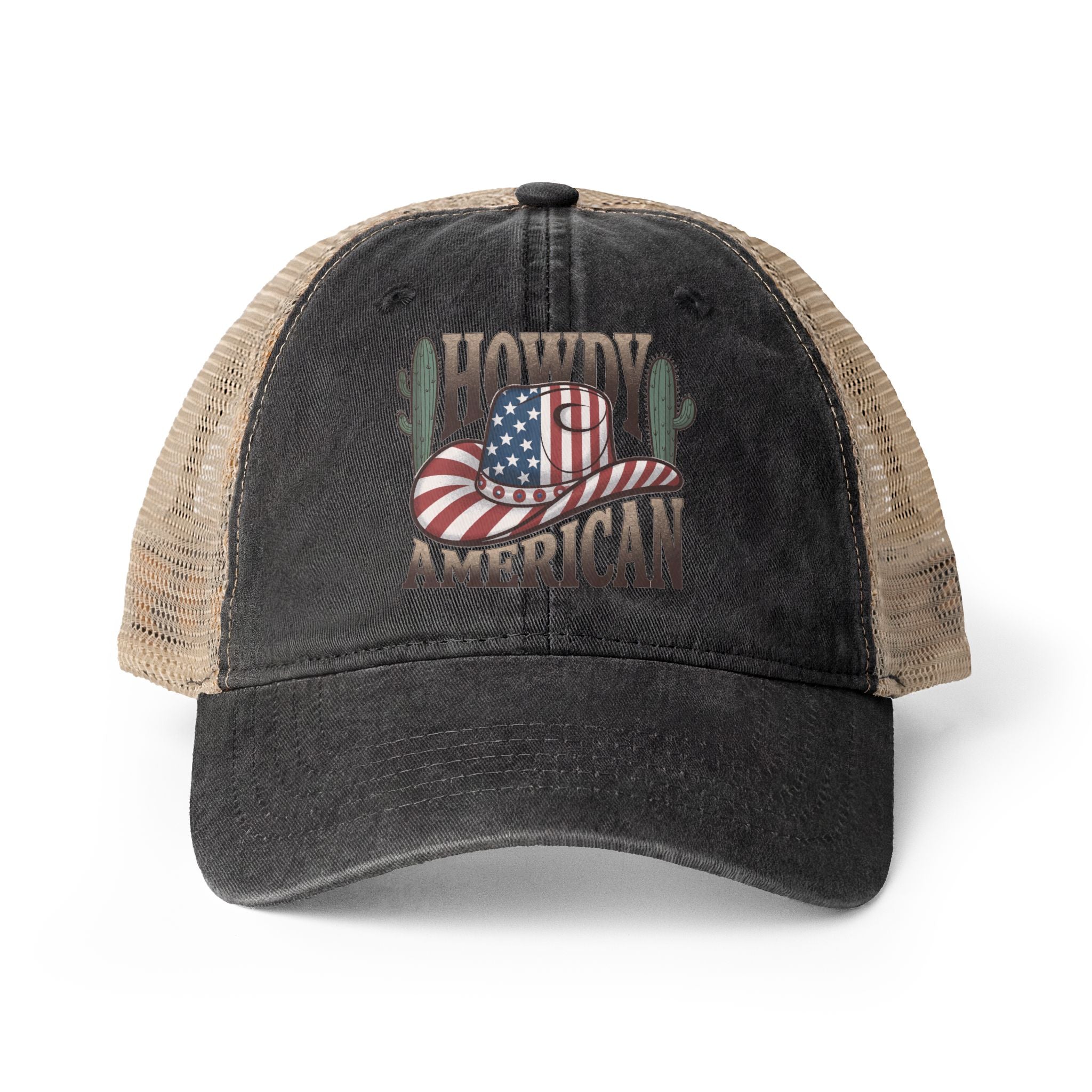 Women's Washed Mesh-Back Cap