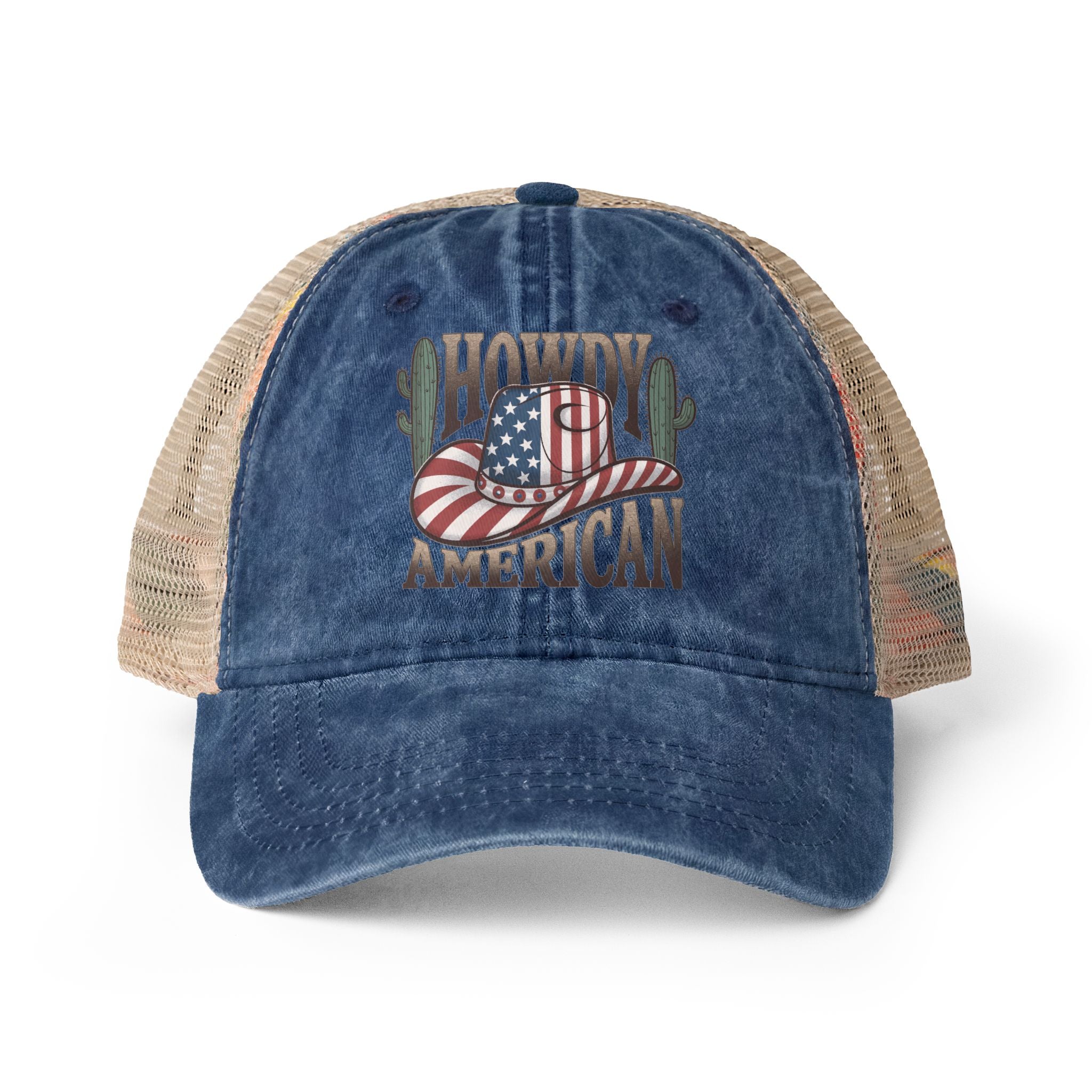 Women's Washed Mesh-Back Cap